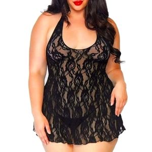 Plus size lingerie